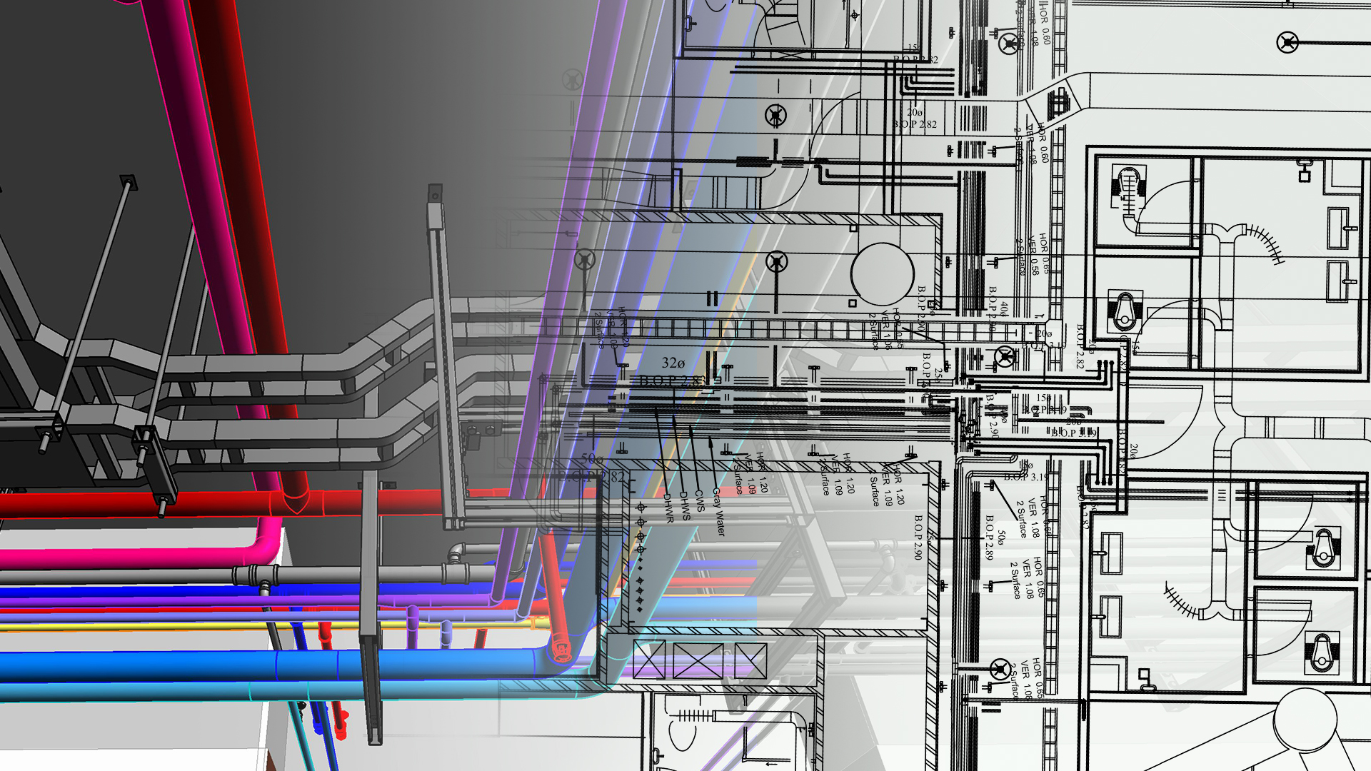 MEP Shop Drawing